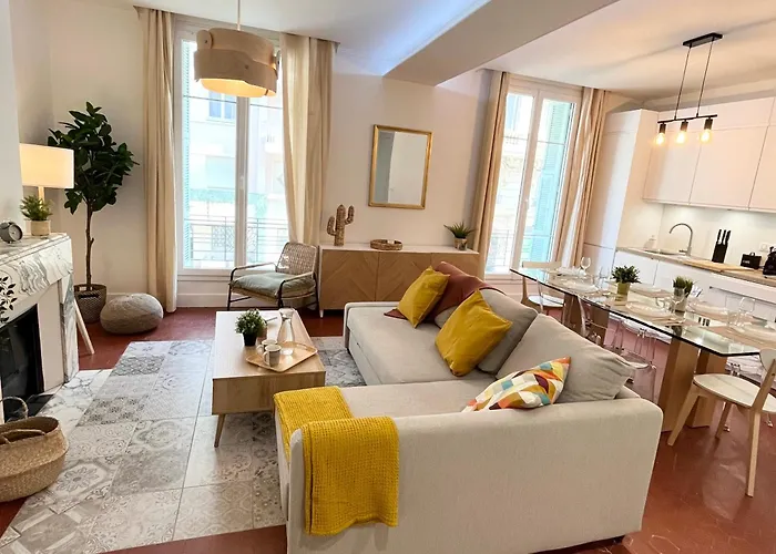 Magnifique T4 - Spacieux Haut Standing - Ac - Wifi - Coeur De Nice